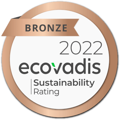 Ecovadis Sustainability Bronze Medal 2022