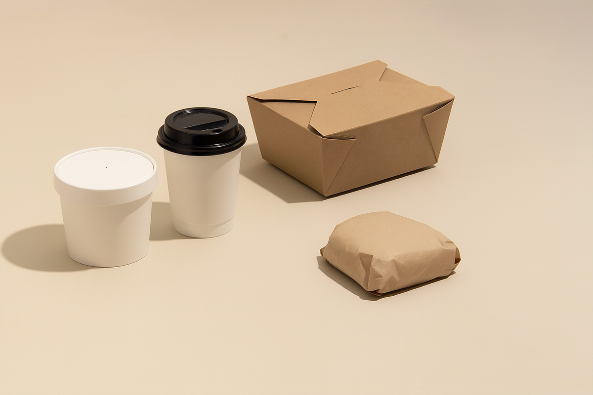 embalagens de papel para alimentos